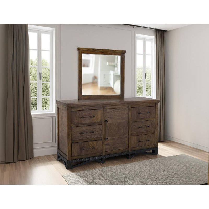 Noyer, miroir