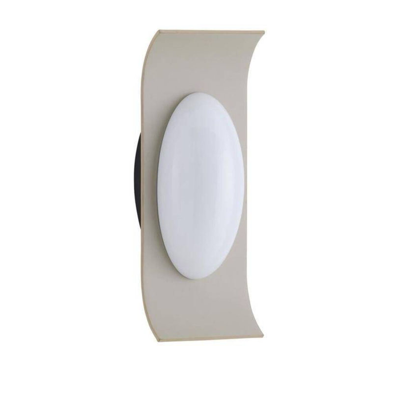 Jeter 1 - Light LED Armed Sconce, Bone