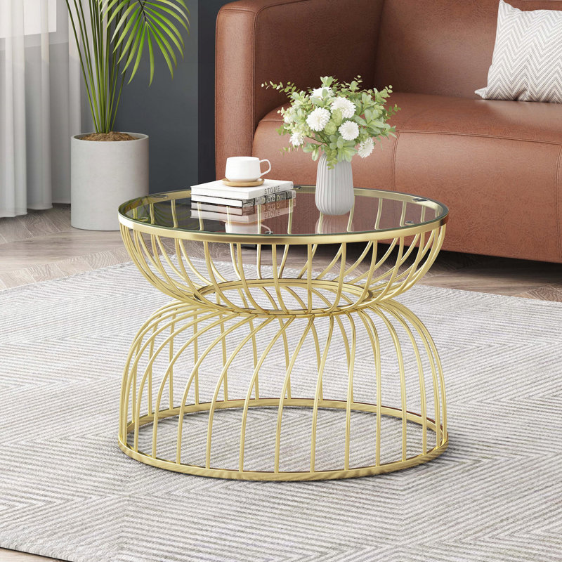 Golden Coffee Table