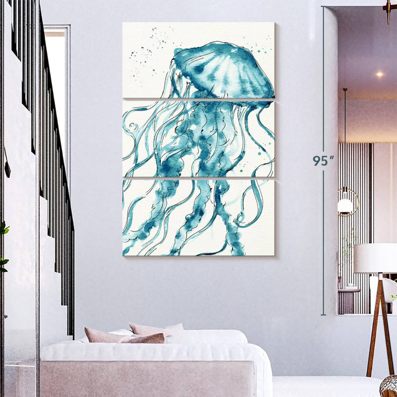 Brampt Deep Sea II V2 bleu sarcelle, H 74 po x l 48 po