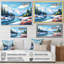Rocky River Reverie - Forêt et rivière, art mural-914474314-914474309