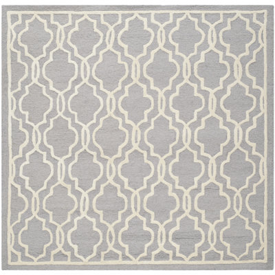 Cannen Hand Tufted Wool Geometric Rug