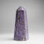 Genuine Polished Lepidolite Point From Madagascar (1.6 Lbs)