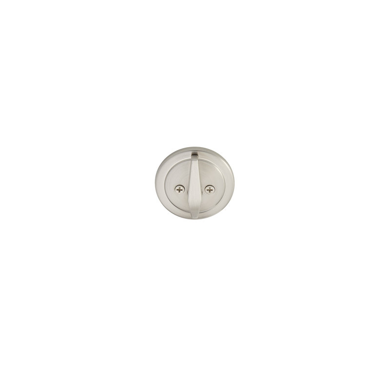 One Sided Deadbolt, Satin Nickel