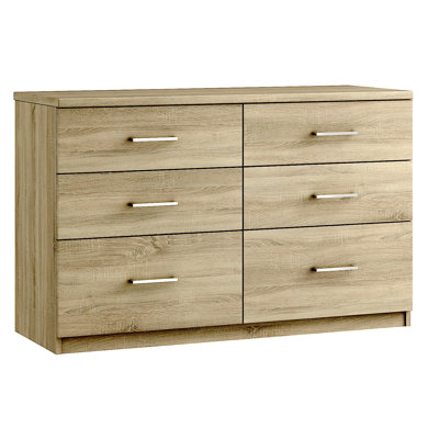 Marlow 115cm W 6 - Drawer Chest of Drawers