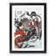 Mystical Bird by Katsushika Hokusai - Picture Frame Painting Print-55580983-55580987