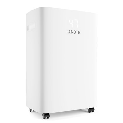 Déshumidificateur portatif 120 pintes Andte Couverture en pi, réservoir de 1,32 gal, Energy Star