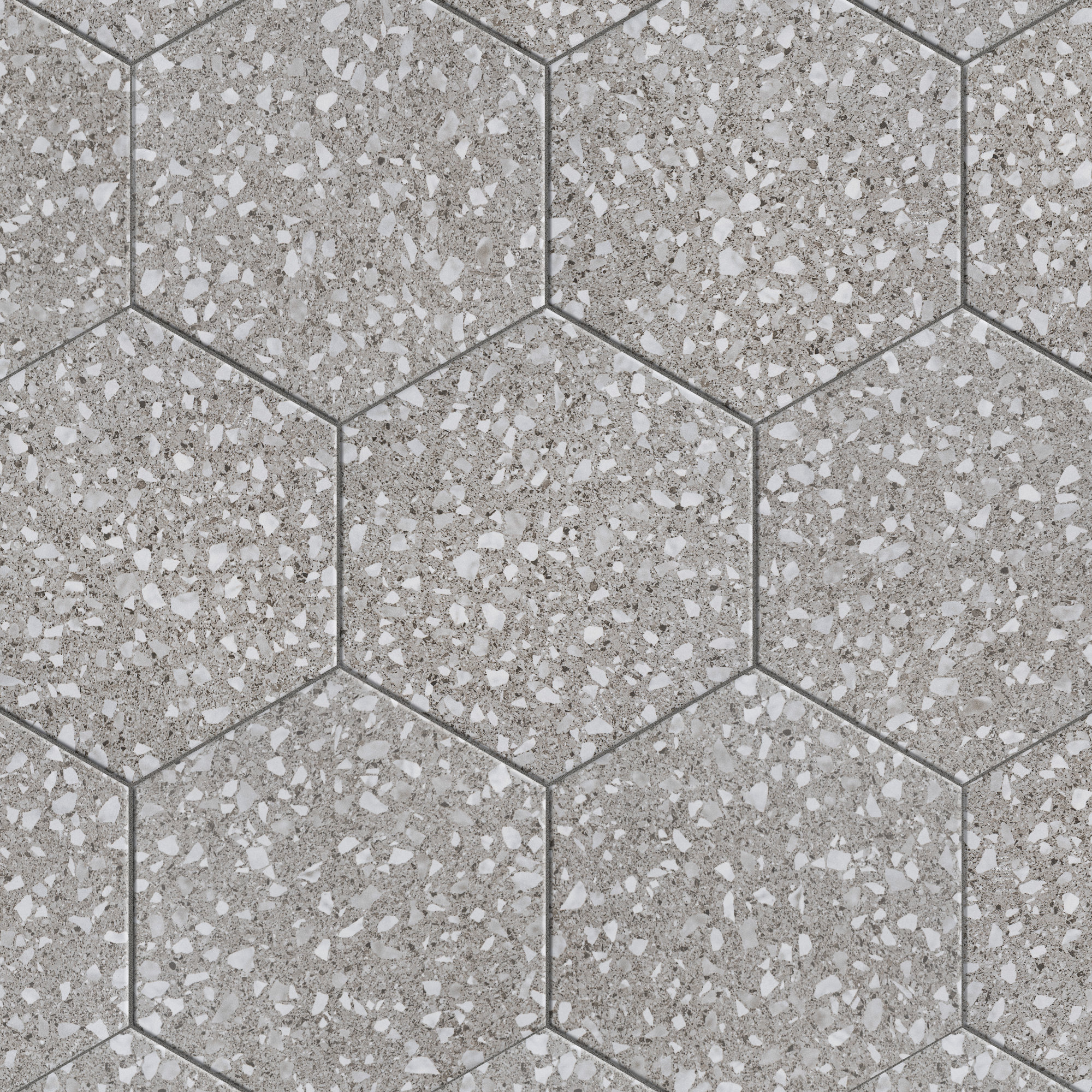 Venice 9" x 10" Porcelain Stone Look Wall & Floor Tile, Silver