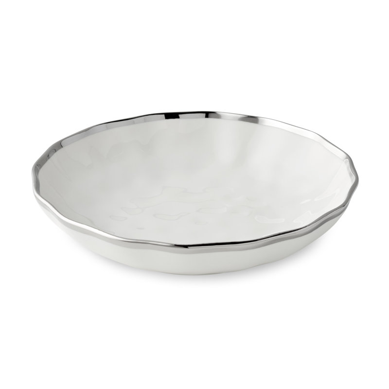 Ensemble de 4 bols à soupe Regency argentés 9 po x 2 po