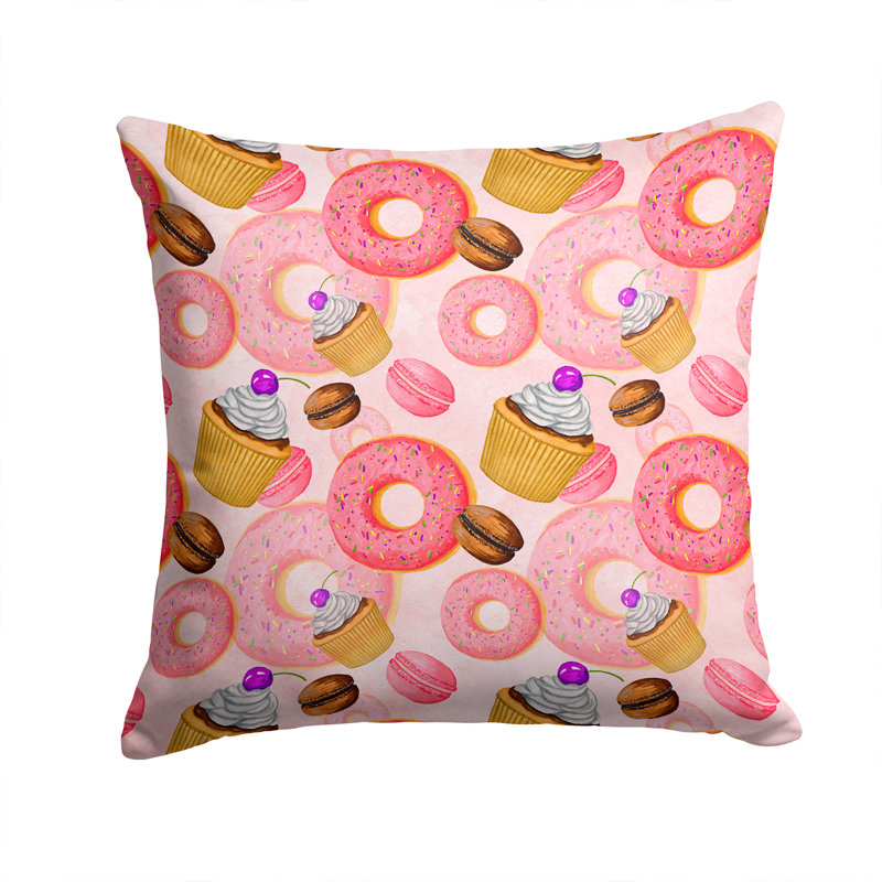  Coussin extérieur Sweet Pastries, 14 po x 14 po