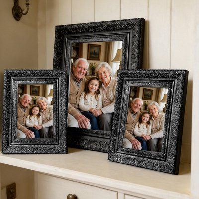 11" x 14" Black 3 PCS Wall Picture Frame for Housewarming Gifts