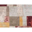 Hand Knotted Abstract Area Rug in Beige/Red/Brown/Orange-1309960490