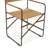 Medeiros 19" Director's Chair In Leather-1349078036