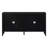 TREXM Round-Groove Sideboard - Retro Storage Cabinet for Dining & Living Room-931329154