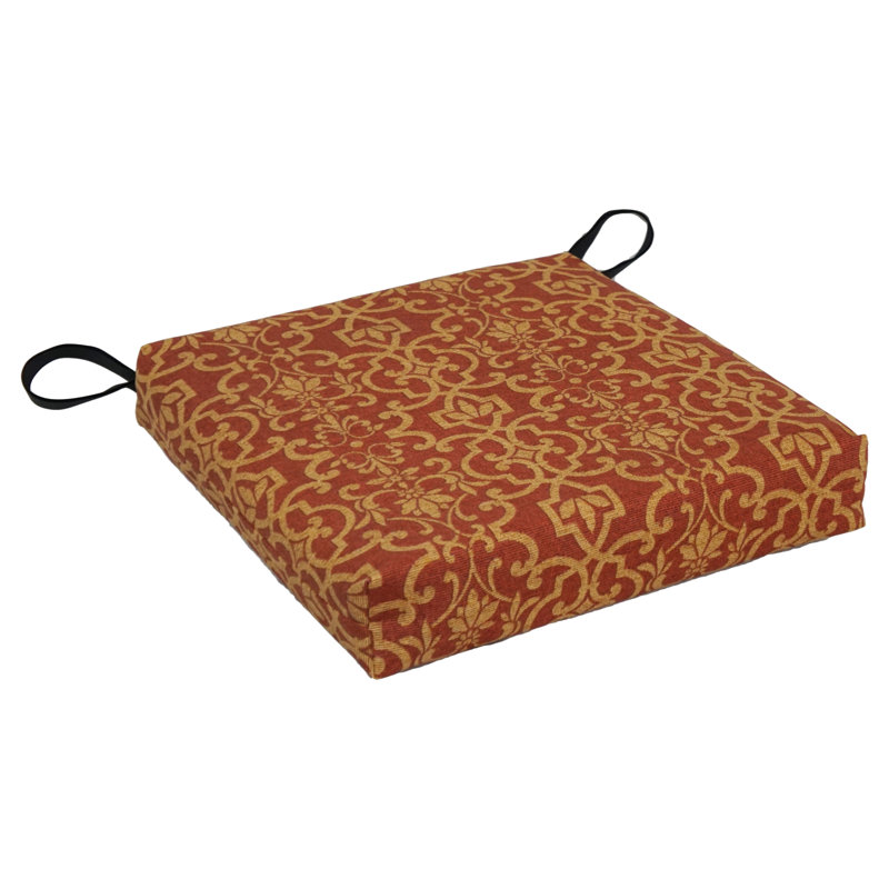 Coussin de siège d'extérieur, Vanya Paprika