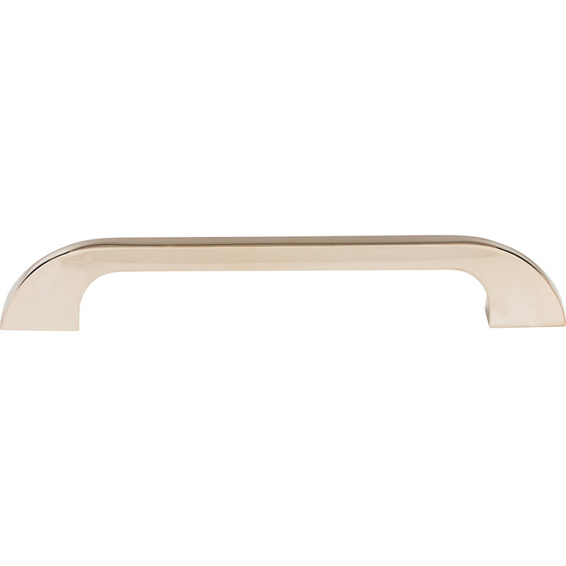 Neo Bar pull, Polished Nickel, 6" Center to Center