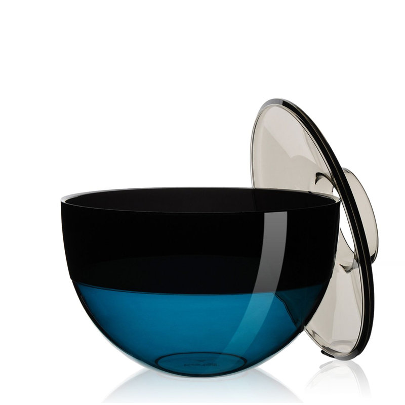 Shibuya Table Vase, Gray/Fume/Blue
