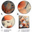Orange orange, coucher de soleil, splendeurs et fées - art mural fleurs-827510505-827510506