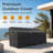 Hyslop Weatherproof Patio Sofa Cover with Breathable, Durable Water-Resistant PVC Protection, Adjustable Elastic Hem, Click-Close Straps and Air Holes-25131743-105225722