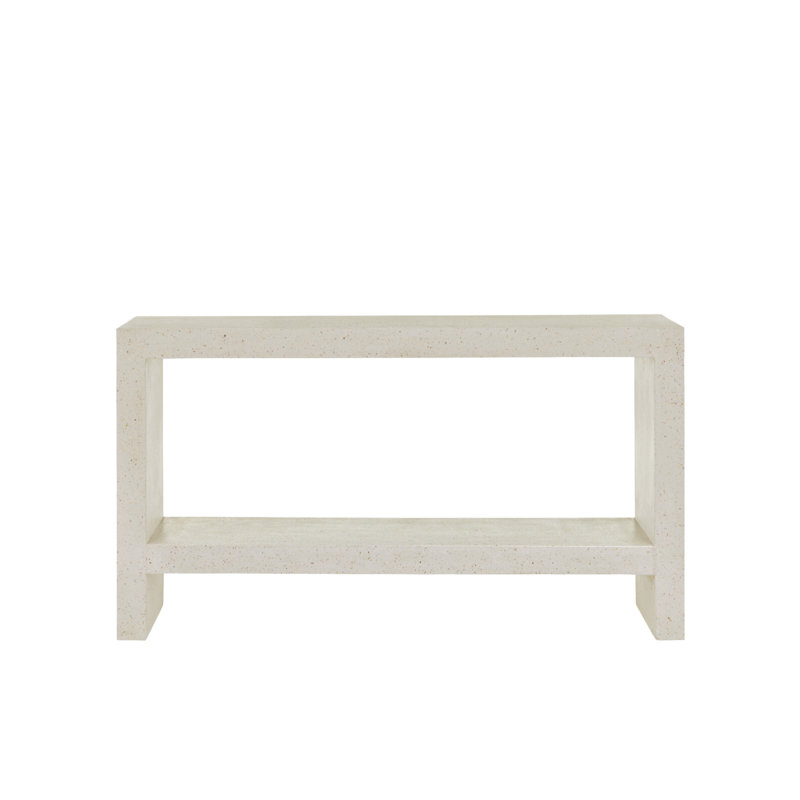 Carson - Console Table - Ivory Terrazzo