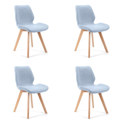 Henrieville 41cm H Velvet Upholstered Upholstered Back Side Chair