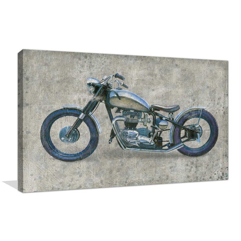 «Lets Roll II Grunge», impression, Toile tendue, H 36 po x l 60 po x P 1,5 po