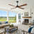 Modern Solid Wood Blade Ceiling Fan, App/remote Control, Quiet Dc Motor, Multiple Sizes-1605824362