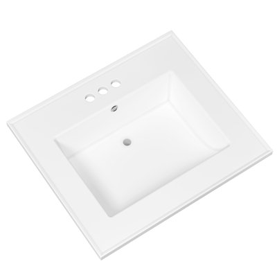 Lavabo rectangulaire pour salle de bain