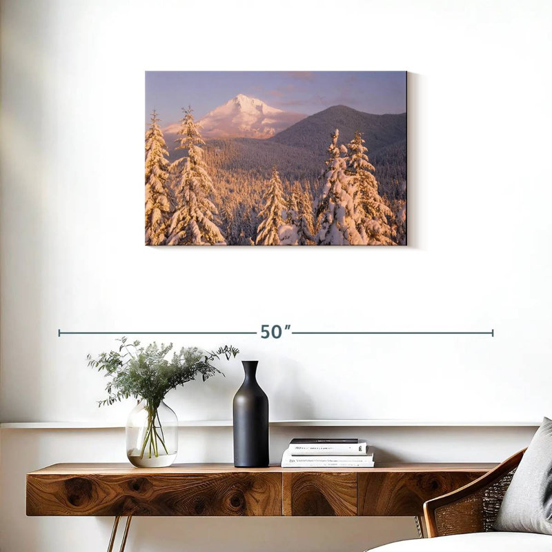 Alvord Mount Wood Winter, 20" H x 30" W