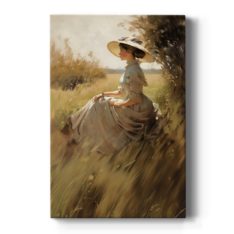 WOMEN Series DCC-XXVVI - Toile tendue avec châssis Premium - Prêt à être accroché, H 12 po x l 8 po