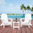 Adirondack Outdoor Side Table, Tier Sturdy Patio End Table Weather Resistant, Solid Side Table For Patio, Pool, Porch-626262204