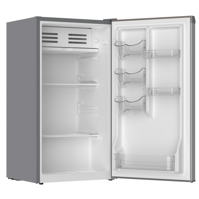 Frigidaire 3.2 Cu. Ft. Compact Refrigerator with Chiller Compartment, Stainless Steel, Stainless Steel