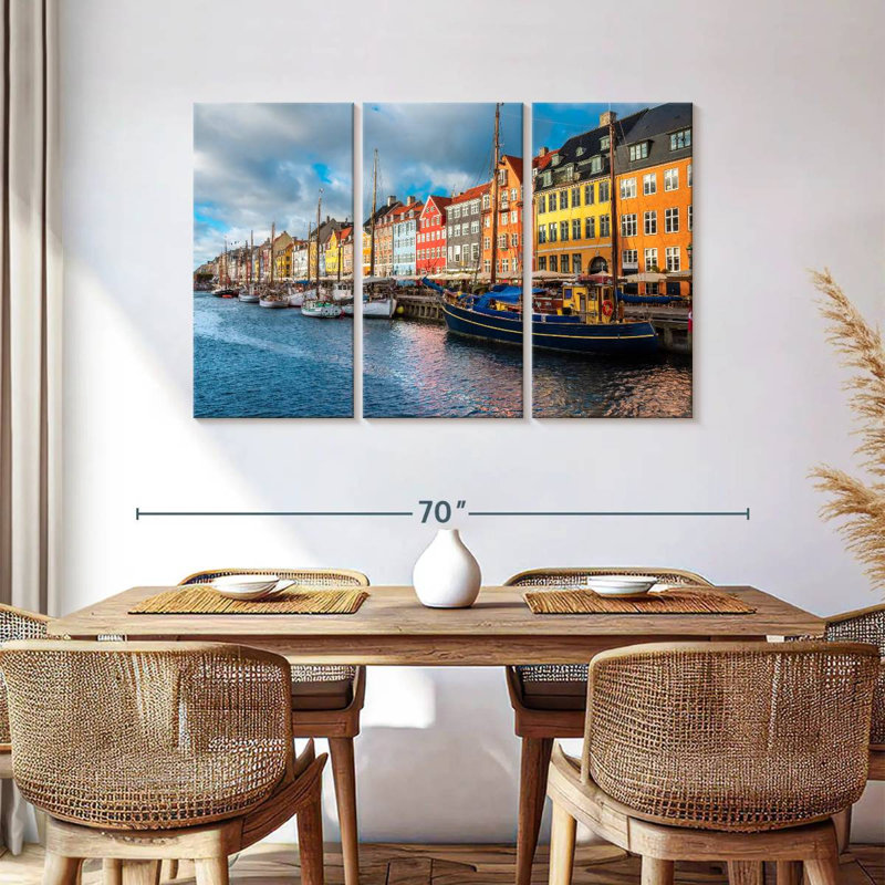 Hannes Nyhavn Port Copenhagen, 36" H x 57" W