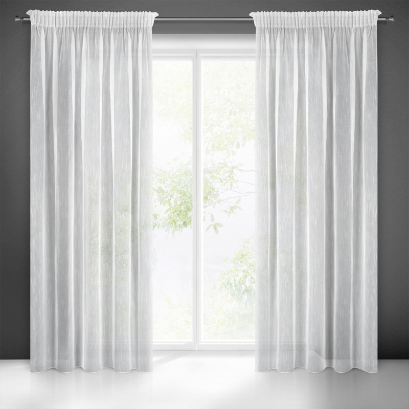 Kahila Sheer Curtain Single Panel