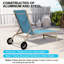 Chaise longue inclinable 74,8 po Bembo-1707143610