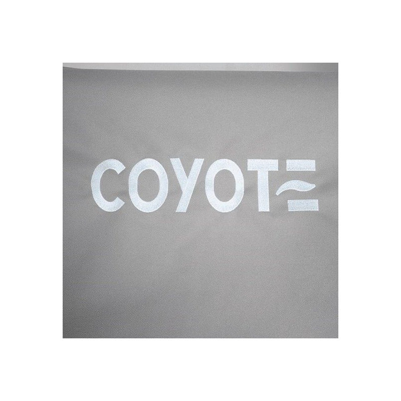 Coyote Gray Cover For Built-In Pellet Grill, 24"  H x 14" W x 24" D