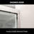 Shower Door 48"W x 76"H Semi-Frameless Bypass Sliding Shower Enclosure, 3/8" (8mm), Chrome-125362335