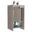 Meuble-lavabo Jane, armoire à une porte, deux tablettes-2147425395