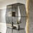 Modern Geometric Acrylic Bookcase.
