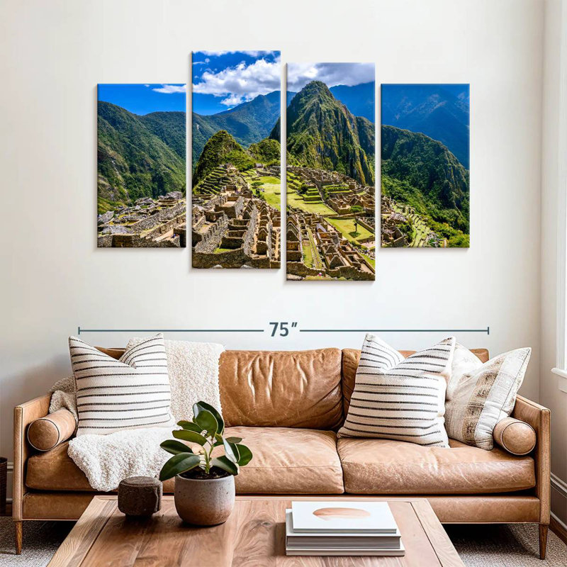 Remains Of Machu Picchu, 42" H x 68" W