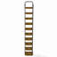 10 - Pair Solid Wood Shoe Rack