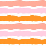 Las Rayas Coral 10' L x 24" W Peel and Stick Wallpaper Roll