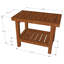 Banc de douche en teck Spa