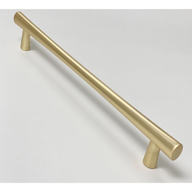 Satin Gold "Century" 7-9/16" Centers Cabinet Handle