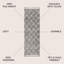 Tapis gris / ivoire Cantera-780537129