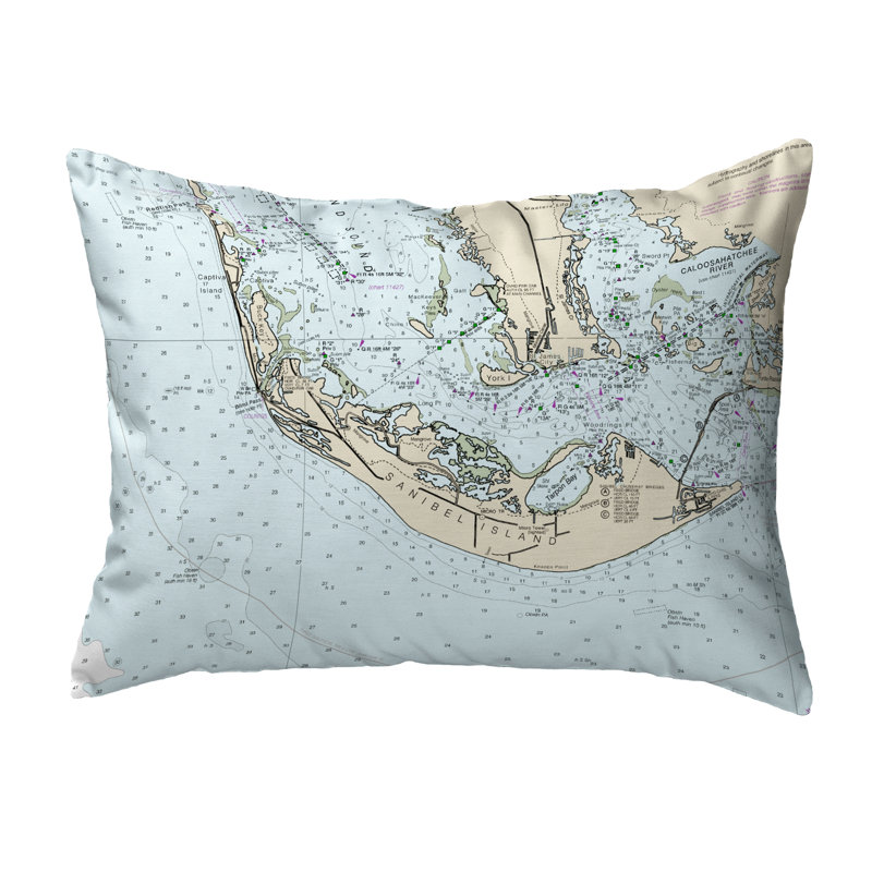 Coussin décoratif extérieur Sanibell Island, FL