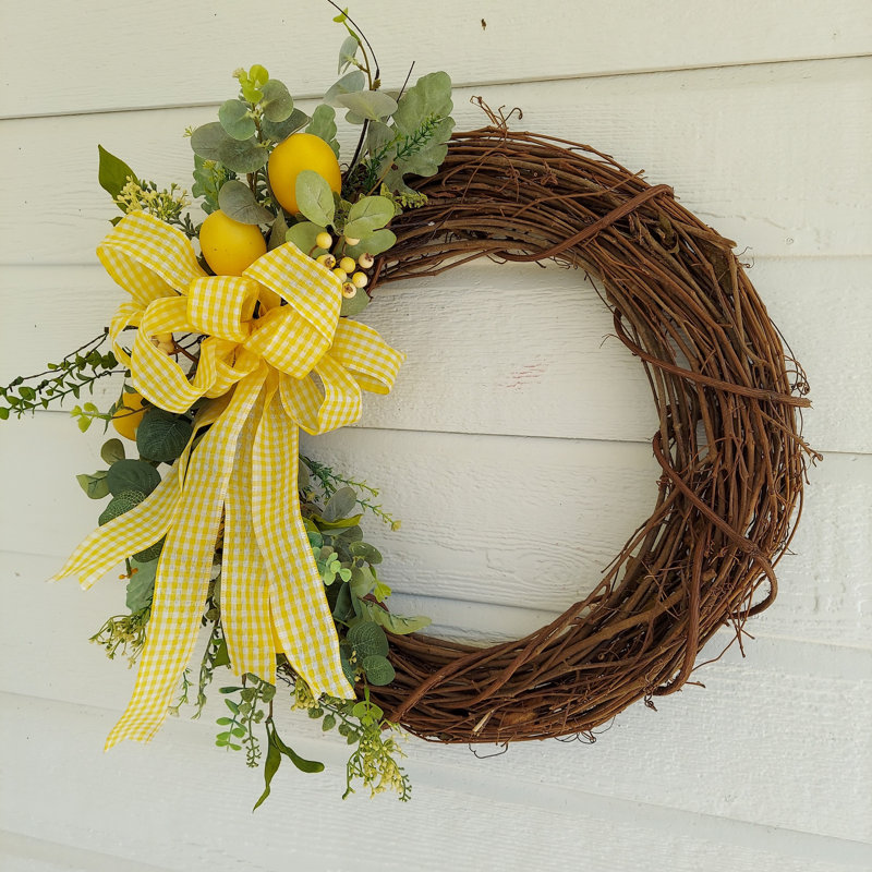 Couronne de citron ronde 23 po