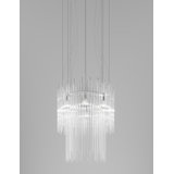 Diadema Suspension C_2 Crystal Matt Bronze 2 E26 Ul