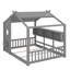 Lit pour tout-petit pour tout-petit, lit pour enfant d'inspiration Montessori avec compartiment de rangement-122527216