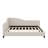 Stylish L-Shaped Flax Daybed On Sturdy Wooden Legs-385189024-385189025